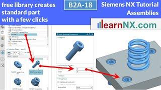 Siemens NX Tutorial | Standard Parts