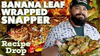 Banana Leaf-Wrapped Snapper & Breadfruit Tostones (Chillo en Hoja con Tostones de Pana) | Food52