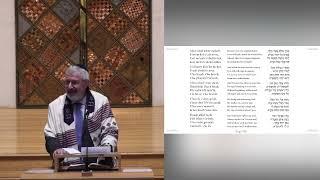 The Story of Adon Olam - Rabbi Michael Hilton Shabbat Tzav/Parah 30 March 2024