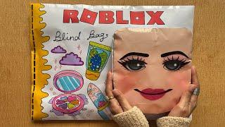 ️ Paper Diy ️ Roblox Baddie Makeup blind bag  ASMR  Blind Bag Paper  NEKEN DANA