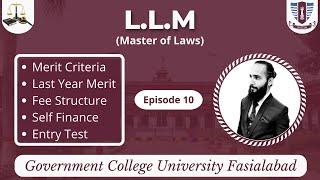 LLM Admission in GCUF | LLM Fee Structure | How to get Admission in LLM| Gcuf Admission | GCUF