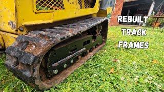 Fixing a heavily Worn Track Frame on a Skid Steer - part 2