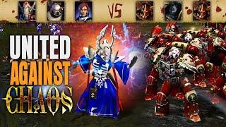 WH40k: Dawn of War 2 - 3v3 | CrAzy P + Ozone + JamesSilver [vs] OSO + Emperor's Potato + Nightmare