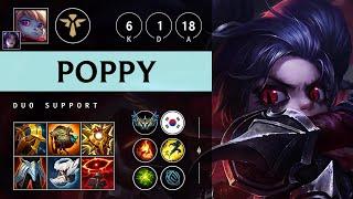 Poppy Support vs Rell: Unstoppable - KR Challenger Patch 14.23