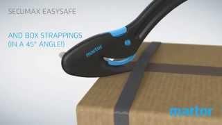 Safety knife MARTOR SECUMAX EASYSAFE product video GB