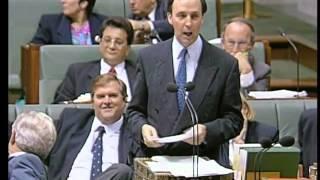 Treasurer Keating goes after the Liberal front bench.