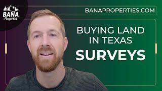 Buy Land in Texas - Surveys