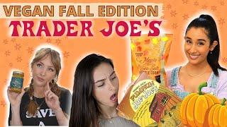 NEW Vegan Trader Joes Haul + Taste Test! FALL 2020 EDITION 