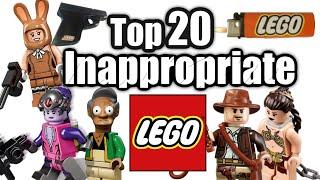 Top 20 Inappropriate LEGO Products!