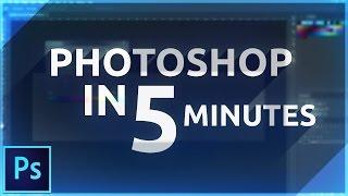 Learn Photoshop in 5 MINUTES! Beginner Tutorial