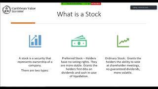 Jamaica Stock Market Investing Course - Basics Recap