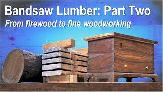 Band Saw Lumber Part 2 -- Reading the Grain