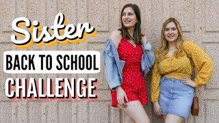 Sisters Buy Each Other Back to School Outfits | Shopping Challenge!