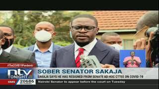 Senator Sakaja admits fault in violating the COVID-19 curfew