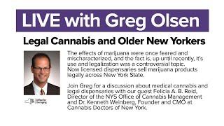 Live with Greg | Older Adults and Legal Cannabis