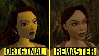 Tomb Raider 3 Remastered vs Original Graphics Comparison