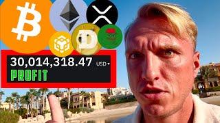 I CLOSED MY BITCOIN & CRYPTO $30 MILLION TRADE!! (here is why)