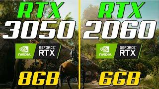 RTX 3050 vs RTX 2060 | 1080p Gaming in 2022