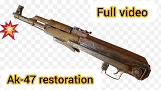 AK47 gun Restoration before and after gun Restoration