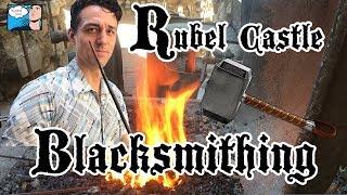 Fascinating Nouns Extra:  The Rubel Castle Blacksmith