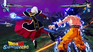 DRAGON BALL: Sparking! ZERO - New Whis Vs Ultra Instinct Goku Gameplay In Custom Battle Mode Saga!