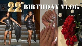 22ND BIRTHDAY VLOG + PREP | GRWM, Hair, Makeup, Dinner, Gifts & More!