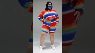 Plus Size Sporty Look Fashion | Fashion Q | #shorts #fashionq #fashion dress #viral Videos