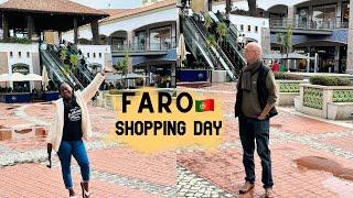 SHOPPING WITH MY WIFE IN THE BIGGEST MALL IN  FARO PORTUGAL FOR THE FIRST TIME