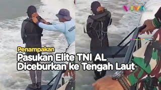 Bikin Syok! Begini Latihan Pasukan Elite TNI AL Kopaska di Laut Lepas