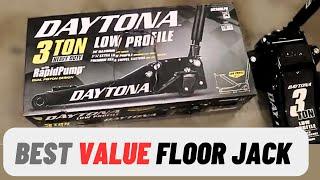 Harbor Freight Daytona 3-Ton Low Profile Floor Jack | Affordable Floor Jack Worth the Price