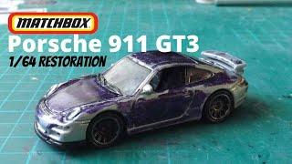 Matchbox  Porsche911 gt3 Restoration 1/64 Scale