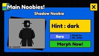 How to get SHADOW Noobie in FIND THE NOOBIES MORPHS Roblox