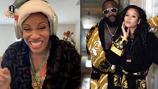 "U Got Me F**ked Up" Tia Kemp Snaps On Trolls Asking If Rick Ross Bought Her Versace Robe! 