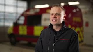 Meet Chris: On-call firefighter at Warwickshire Fire and Rescue Service