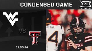 West Virginia vs. Texas Tech Condensed Game | 2024 Big 12 Football