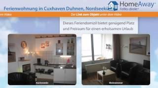 Cuxhaven: Ferienappartment, tolle Seesicht, direkt am Strand, Blick auf - FeWo-direkt.de Video