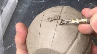 Clay Pumpkin part 1-Wedges and Grooves