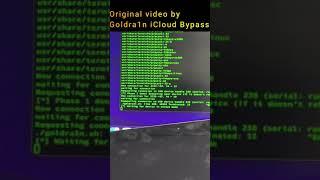 Working Perfectly Goldra1n iCloud Bypass Semi-Tethered iOS 16.0-16.2 checkm8 devices  (NO DCSD!)