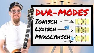 Dur-Modes: Alles, was du wissen musst, um Kirchtonleitern zu verstehen (Improvisation in der Praxis)