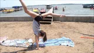 Gymnastics at the Lake!