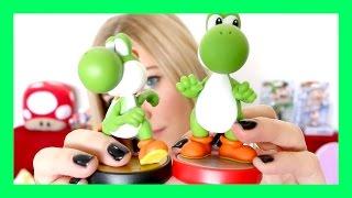 New Super Mario Series Amiibo Comparison! | iJustine