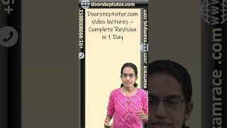 www.doorsteptutor.com Video Lectures: Complete Revision in 1 Day | #doorsteptutor #howtoqualifyjrf