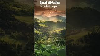 Most beautiful Quran recitation Surah Al Fatiha سورة الفاتحة  #nature #islamicrecitation #relaxing