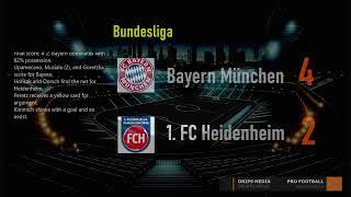 Bayern München vs 1  FC Heidenheim