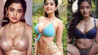 AI ART Lookbook Hot Modeling Indian  Actress | Rashmika Mandanna