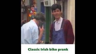 Classic Irish bicycle prank