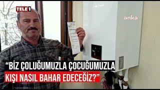 Elektrikli kombiyle ısınan çiftçi isyan etti: 8 bin 965 lira fatura geldi, nasıl ödeyeceğiz?