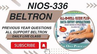 Beltron Live Class/NIOS -336 Computer book