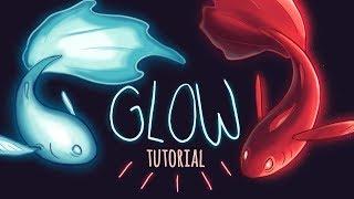 Glow Tutorial // Lighting & Glow Effects for Beginner Digital Artists