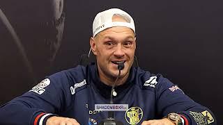 Tyson Fury - POST FIGHT PRESS CONFERENCE Tyson Fury Vs. Oleksandr Usyk